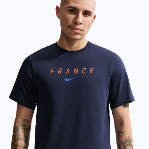 Tricou de fotbal pentru bărbați Nike FFF Primary blackened blue/game royal