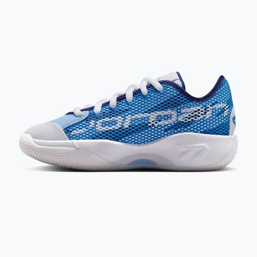Buty do koszykówki dziecięce  Nike Jordan Luka 77 GS Jr white/signal blue/psychic blue