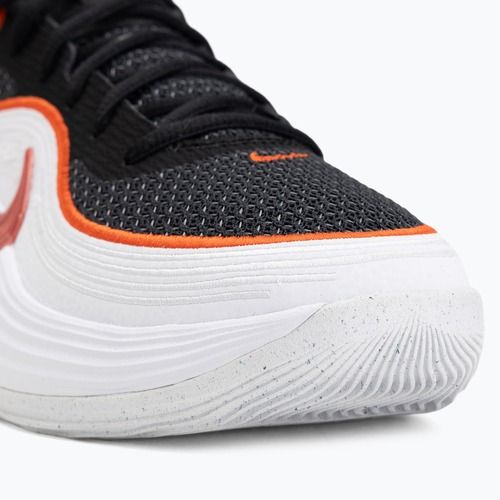 Încălțăminte de baschet pentru bărbați Nike Precision 8 Low black/white/picante red