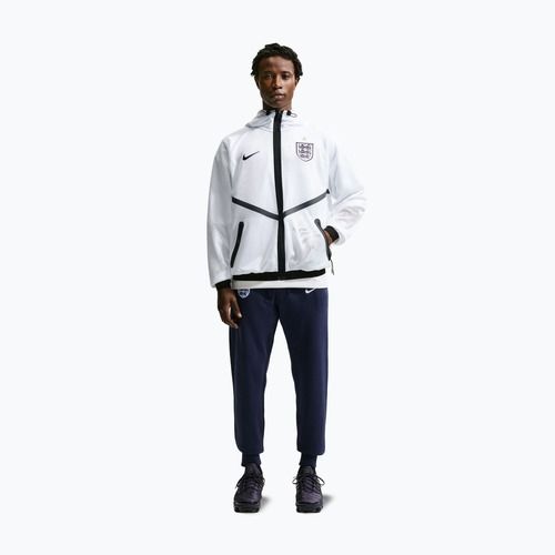 Geacă de fotbal pentru bărbați Nike England Dri-Fit Soccer Anthem white/black/obsidian