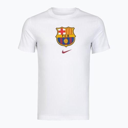 Tricou pentru bărbați Nike FC Barcelona Soccer white