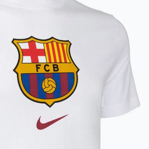 Tricou pentru bărbați Nike FC Barcelona Soccer white