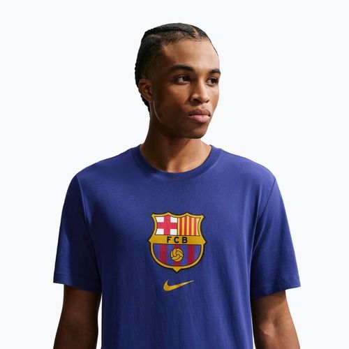 Tricou pentru bărbați Nike FC Barcelona Soccer deep royal blue