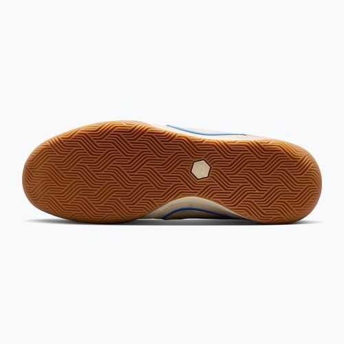 Încălțăminte de fotbal pentru bărbați Nike Tiempo Streetgato PRM IC coconut milk/gum medium brown/blue crystal