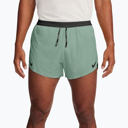 Pantaloni scurți de alergare pentru bărbați Nike AeroSwift Dri-Fit ADV 4" steam/black