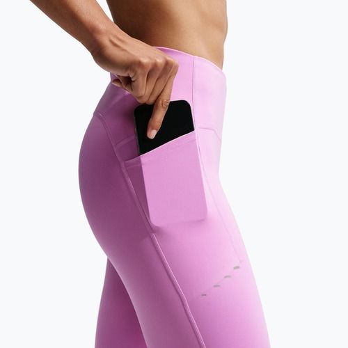 Colanți de alergare pentru femei Nike Swift 7/8 light magenta