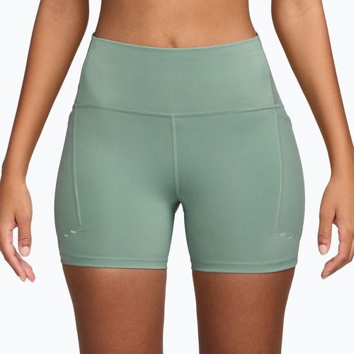 Pantaloni scurți de alergare pentru femei Nike Swift High-Waisted 4" steam