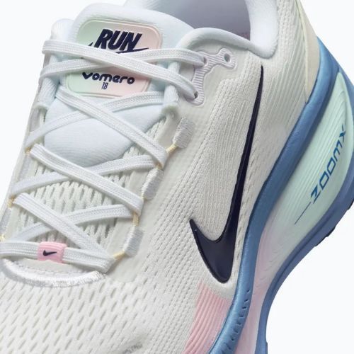 Încălțăminte de alergare pentru femei Nike Vomero 18 white/work blue/midnight navy