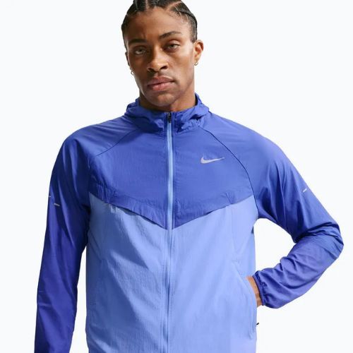 Geacă de alergare pentru bărbați Nike Stride Repel UV lapis/royal pulse