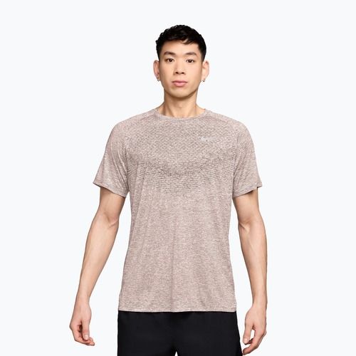 Tricou de alergare pentru bărbați Nike Stride ADV silt red