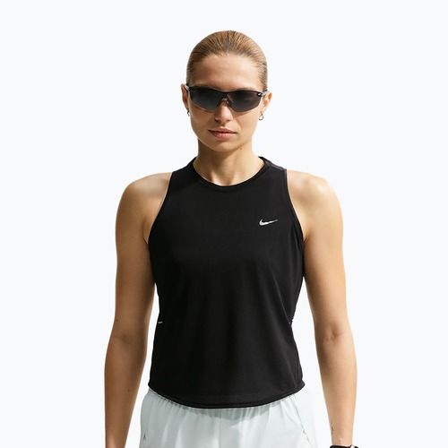 Tricou de alergare pentru femei Nike Swift Breathe Dri-Fit black/black/white