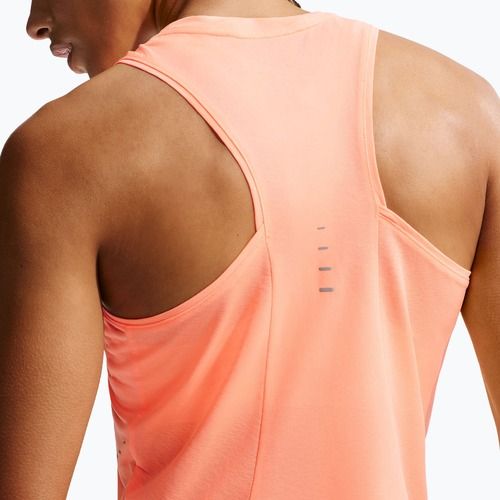 Tricou de alergare pentru femei Nike Swift Breathe Dri-Fit orange pulse/photon dust