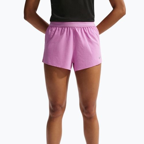 Pantaloni scurți de alergare pentru bărbați Nike Swift Breathe Dri-Fit Mid-Rise 2.5" light magenta/photon dust