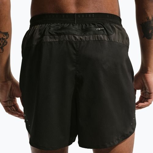 Pantaloni scurți de alergare pentru bărbați Nike Stride Dri-Fit Brief-Lined 5" off noir/black/black