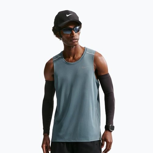 Tricou de alergare pentru bărbați Nike Miler Dri-Fit mineral slate