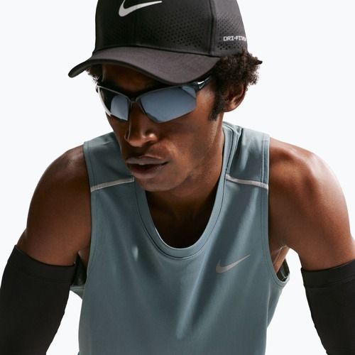 Tricou de alergare pentru bărbați Nike Miler Dri-Fit mineral slate