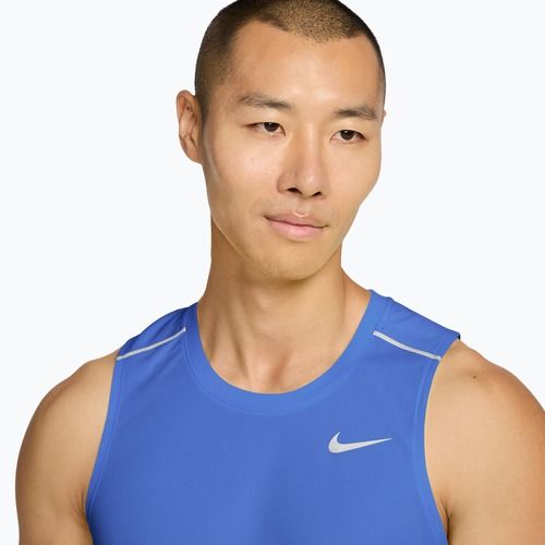 Tricou de alergare pentru bărbați Nike Miler Dri-Fit royal pulse