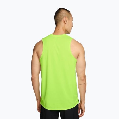 Tricou de alergare pentru bărbați Nike Miler Dri-Fit volt ice