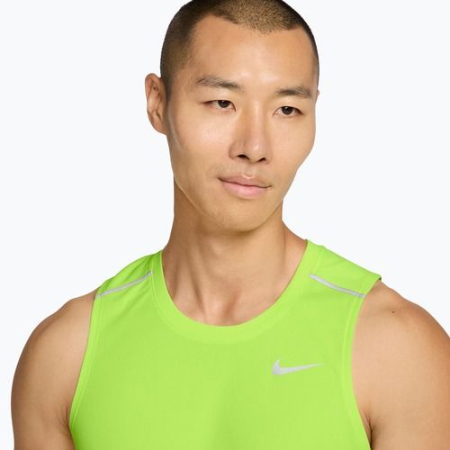 Tricou de alergare pentru bărbați Nike Miler Dri-Fit volt ice