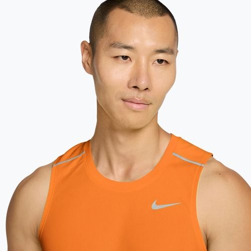 Tricou de alergare pentru bărbați Nike Miler Dri-Fit total orange