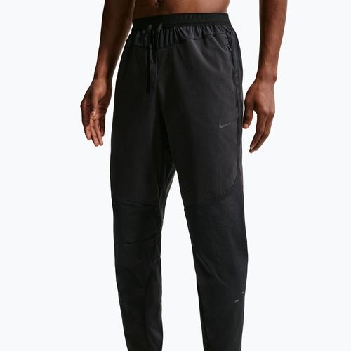 Pantaloni de alergare pentru bărbați Nike Stride Repel Woven black/black/black/black