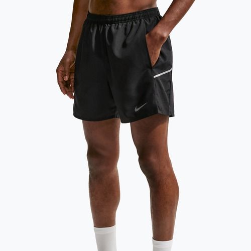 Pantaloni scurți de alergare pentru bărbați Nike Miler Dri-Fit 2in1 5" black/black