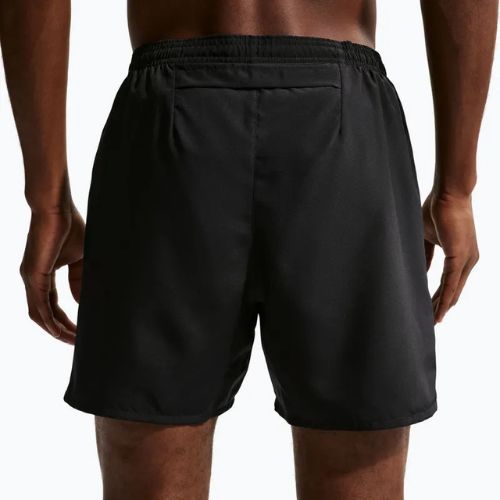 Pantaloni scurți de alergare pentru bărbați Nike Miler Dri-Fit 2in1 5" black/black