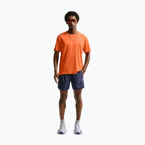 Pantaloni scurți de alergare pentru bărbați Nike Miler Dri-Fit 2in1 5" midnight navy