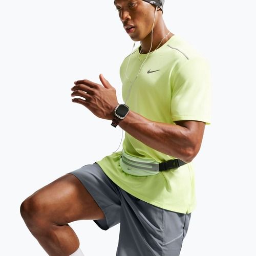 Pantaloni scurți de alergare pentru bărbați Nike Miler Dri-Fit 2in1 7" smoke grey/smoke grey
