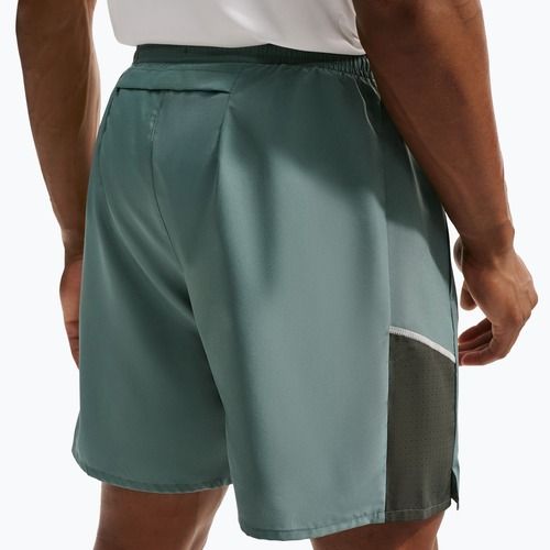 Pantaloni scurți de alergare pentru bărbați Nike Miler Dri-Fit 2in1 7" mineral slate