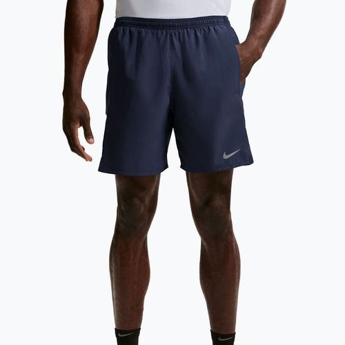 Pantaloni scurți de alergare pentru bărbați Nike Miler Dri-Fit 2in1 7" midnight navy