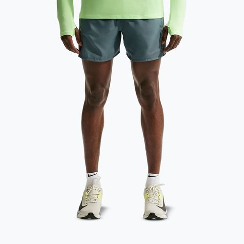 Pantaloni scurți pentru bărbați Nike Miler Dri-Fit Brief Lined 5" mineral slate