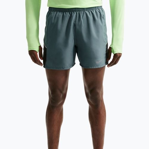 Pantaloni scurți pentru bărbați Nike Miler Dri-Fit Brief Lined 5" mineral slate