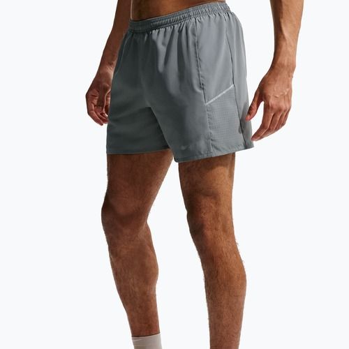 Pantaloni scurți pentru bărbați Nike Miler Dri-Fit Brief Lined 5" smoke grey/smoke grey