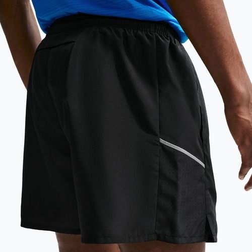 Pantaloni scurți pentru bărbați Nike Miler Dri-Fit Brief Lined 5" black/black