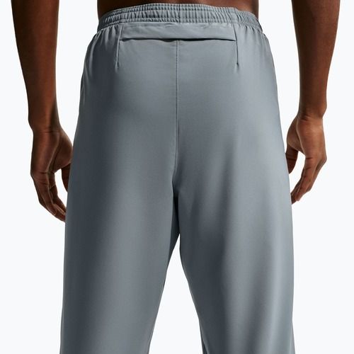Pantaloni de alergare pentru bărbați Nike Miler Dri-Fit Woven smoke grey/smoke grey