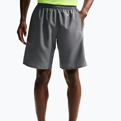 Pantaloni scurți de alergare pentru bărbați Nike Miler Dri-Fit 9" smoke grey/smoke grey