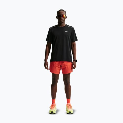 Tricou de alergare pentru bărbați Nike Miler Dri-Fit UV black