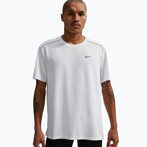 Tricou de alergare pentru bărbați Nike Miler Dri-Fit UV white