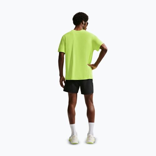 Tricou de alergare pentru bărbați Nike Miler Dri-Fit UV volt ice