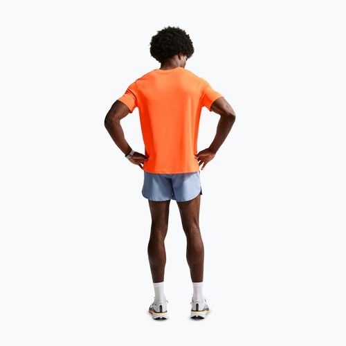 Tricou de alergare pentru bărbați Nike Miler Dri-Fit UV total orange