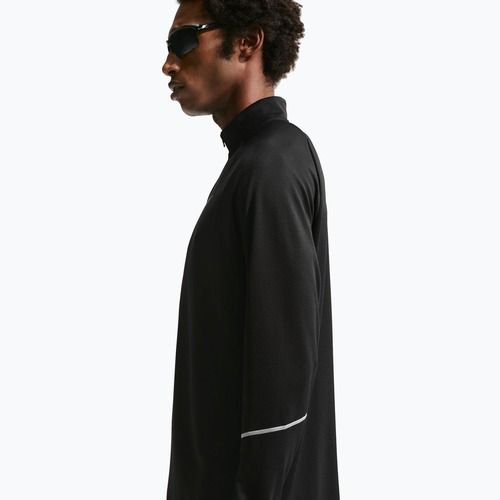 Bluză de alergare pentru bărbați Nike Miler Dri-Fit UV 1/2 Zip black