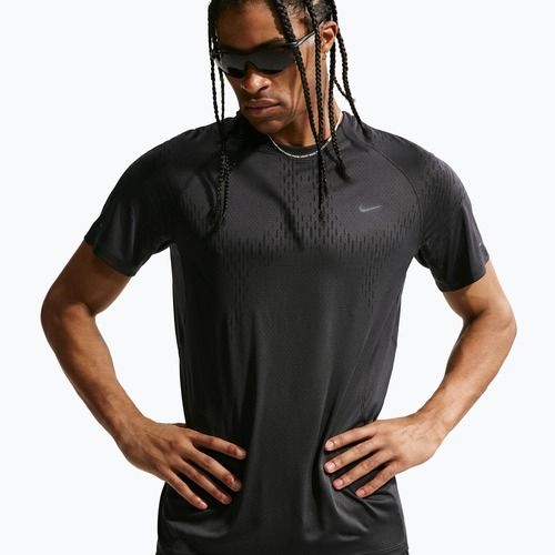 Tricou de alergare pentru bărbați Nike Stride Dri-Fit ADV off noir/black