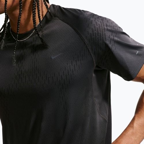 Tricou de alergare pentru bărbați Nike Stride Dri-Fit ADV off noir/black