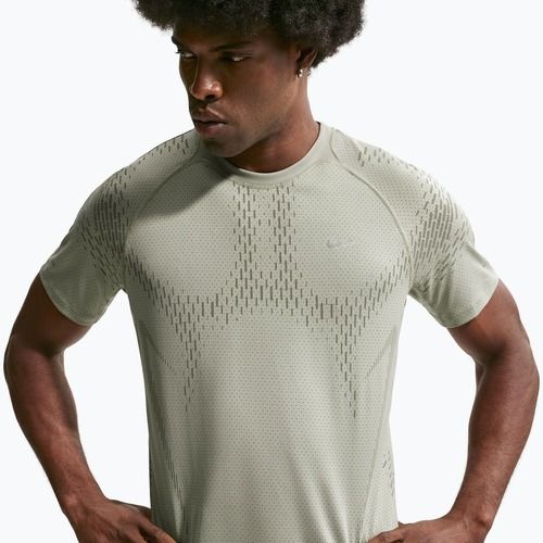 Tricou de alergare pentru bărbați Nike Stride Dri-Fit ADV spruce fog/light army