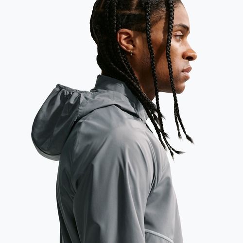 Geacă de alergare pentru bărbați Nike Miler Repel UV smoke grey/smoke grey