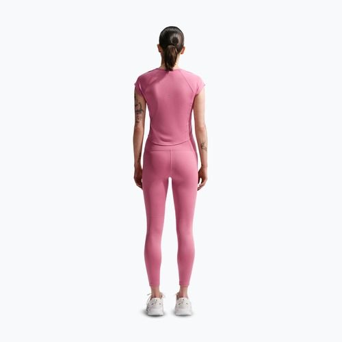 Tricou de alergare pentru femei Nike Swoosh Run Dri-Fit peony/photon dust/white