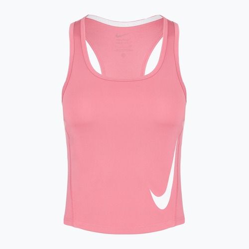 Tricou de alergare pentru femei Nike Swoosh Run Dri-Fit peony/photon dust/white