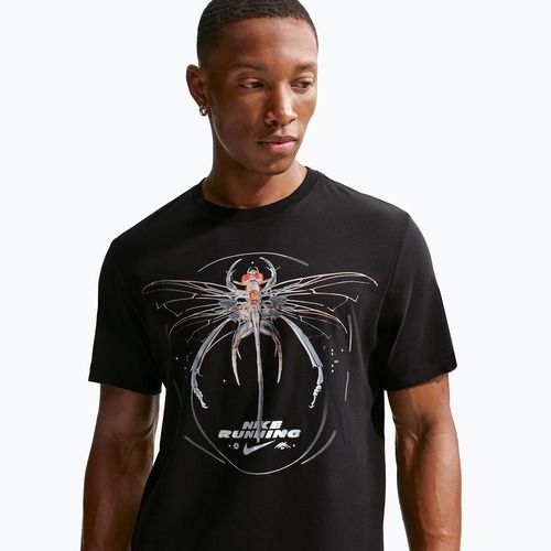 Tricou de alergare pentru bărbați Nike Dri-Fit Running black