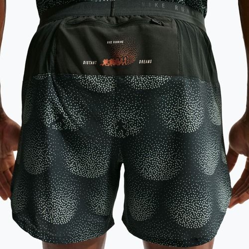 Pantaloni scurți de alergare pentru bărbați Nike Stride Dri-Fit Brief Lined 5" black spruce